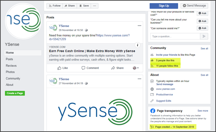 Ysense.com